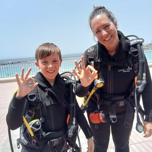 Scuba Diving Children